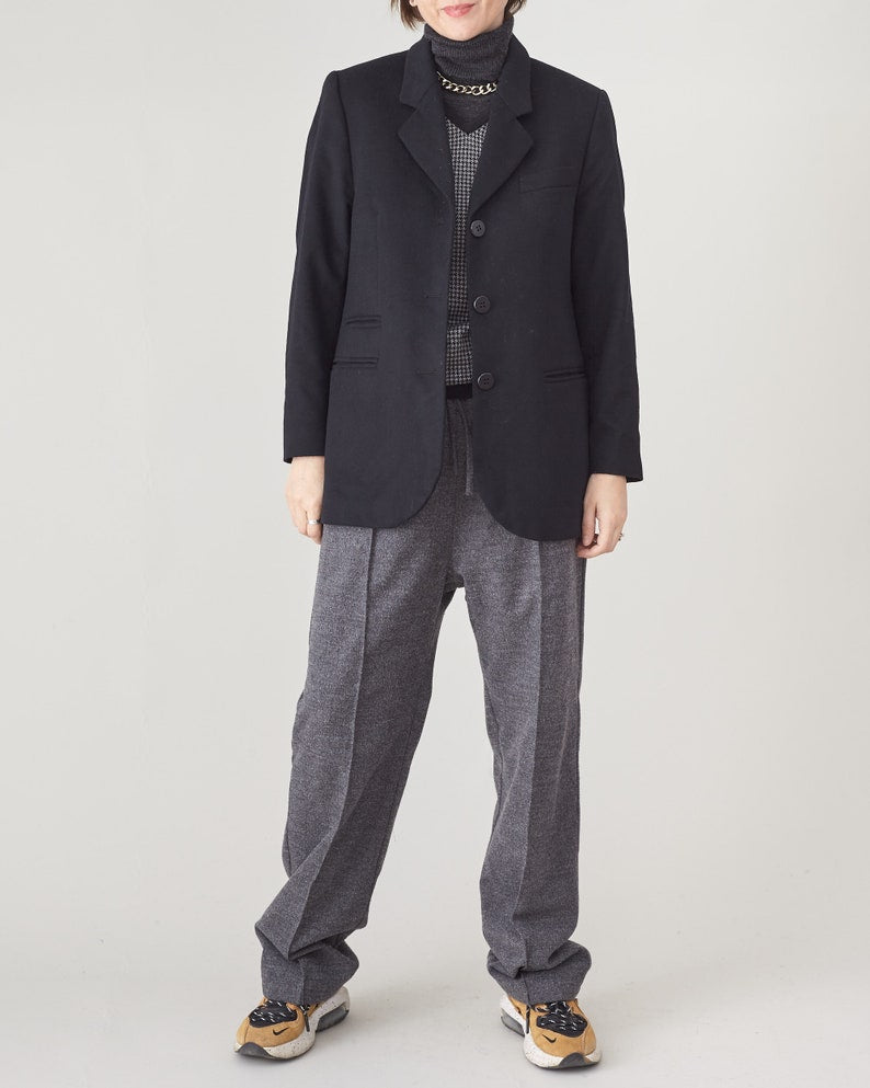Handmade 100% Wool Winter Pants for Women, with Cotton Lining - Custom Made Wool Active Pants with Pockets and Drawstring Waist, Cozy Warm