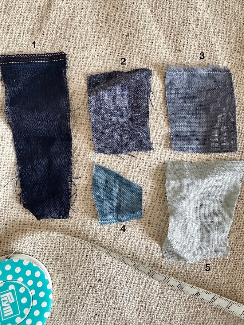 Linen Sailor Pants for Women – High Waist Flare Trousers, Coastal Style, Deep Blue Resort Core Fisherman Aesthetic
