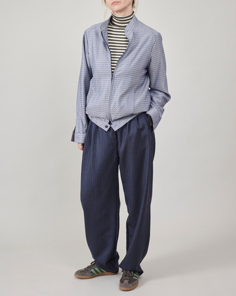 Handmade 100% Wool Trousers for Women - Mid-Rise, Roomy Crotch, Ideal for Spring/Fall/Winter, Perfect for Office & Urban Style, Color Option