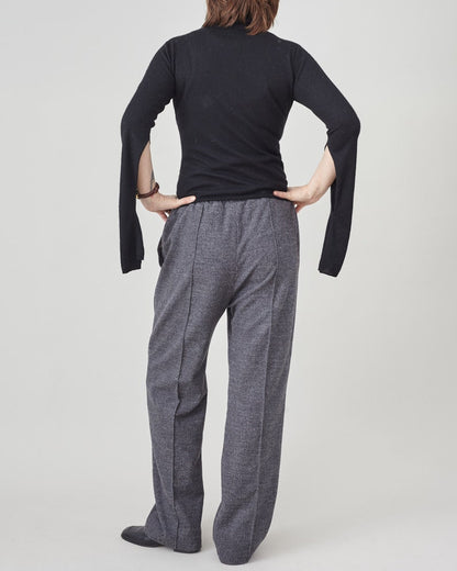 100% Wool Drawstring Pants – Cotton Lined by Fine Thee, product image 4