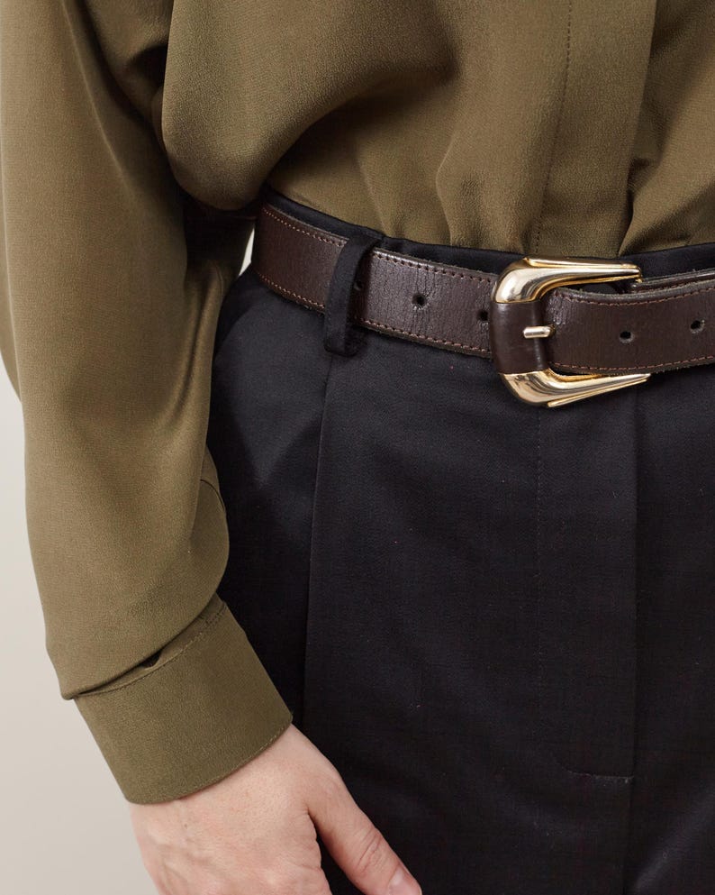 Lightweight Wool Cropped Trousers – High-Waisted, Pleated by Fine Thee, product image 6
