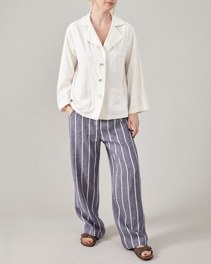 Linen Wide-Leg Pants – Relaxed Mid-Rise by Fine Thee, product image 3
