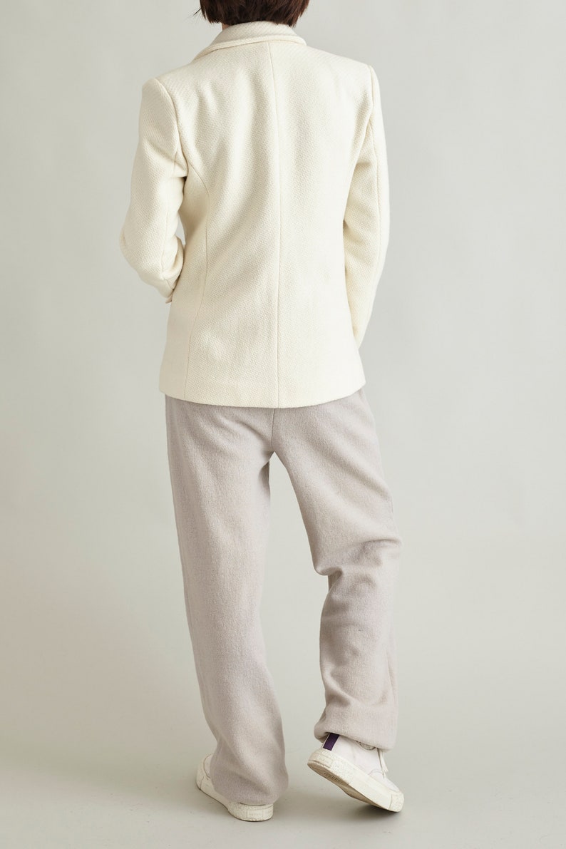 Wool Tweed Blazer – Double-Breasted, Fully Lined by Fine Thee, product image 6